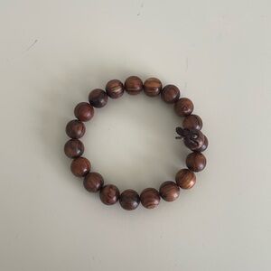Wood beads bracelet